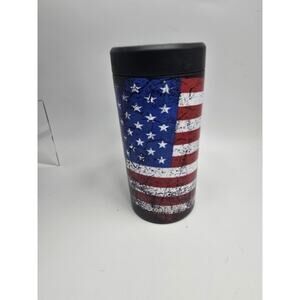 Frost Buddy Universal Buddy American Flag Can Cooler Fits Cans & Bottles